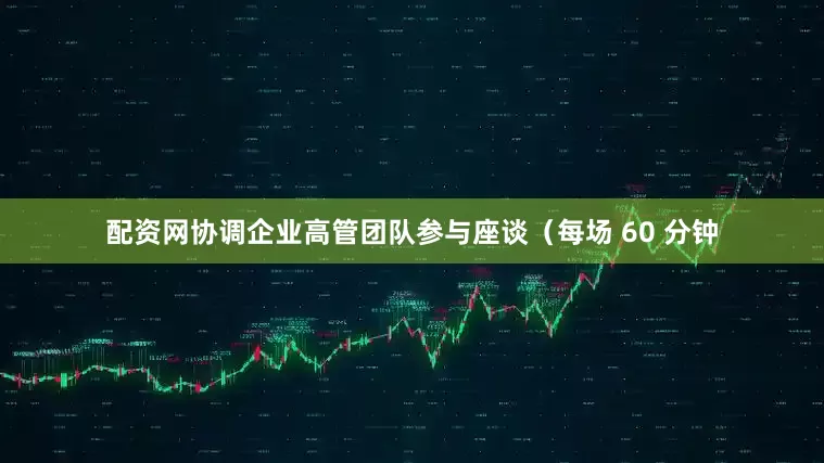 配资网协调企业高管团队参与座谈（每场 60 分钟